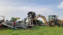 Retiran Monumento a la Solidaridad para adelantar su restauración