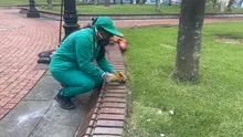 En la Plaza de Cayzedo, ciudadanos aprenden sobre el manejo de residuos sólidos