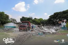 Iniciaron las obras de la sede educativa Ana María Vernaza