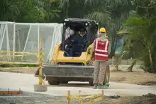 Casi lista la cancha múltiple del Bulevar de Oriente: Un espacio deportivo para toda la comunidad
