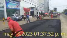 Comenzó intervención de la carrera 42 con el grupo operativo de Infraestructura