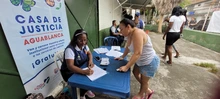 La Casa de Justicia itinerante llegó a la Comuna 15