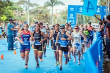 Colombia dominó en ambas ramas el Panamericano de Duatlón en el barrio El Ingenio