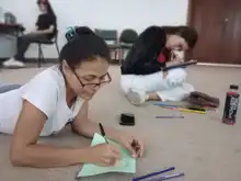 Agentes educativas disfrutaron del taller Arte para Encontrarte que realizó la Subsecretaría de la Primera Infancia de Cali