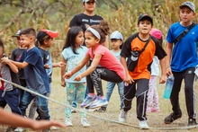 Niños de Alto Menga disfrutaron de una jornada lúdica-recreativa