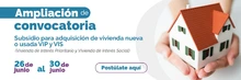 Subsidio para adquisición de vivienda nueva o usada VIP y VIS 2023 Banner E