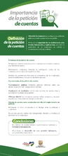 Para Peticion de cuentas