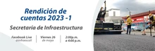 Primera rendición de cuentas Secretaría de Infraestructura 2023