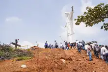 Alcalde de Cali inspeccionó la obra del Proyecto Integral de Cristo Rey