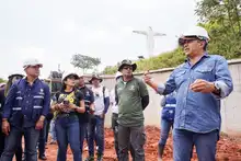 Alcalde de Cali inspeccionó la obra del Proyecto Integral de Cristo Rey