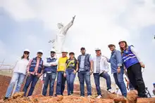 Alcalde de Cali inspeccionó la obra del Proyecto Integral de Cristo Rey