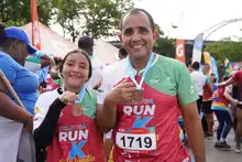 En fotos: adrenalina, alegría, deporte y diversión en la CicloVida RUN 7K de la Familia