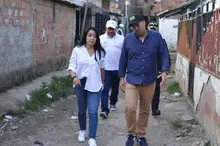 Secretaría de Gobierno lidera recorrido en comuna 15 para intervención integral del territorio