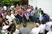 Secretaría de Gobierno lidera recorrido en comuna 15 para intervención integral del territorio