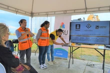 Con excavación y movimiento de volquetas arranca la construcción del búnker de la Fiscalía