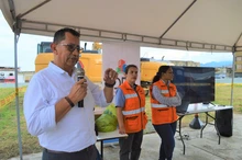 Con excavación y movimiento de volquetas arranca la construcción del búnker de la Fiscalía