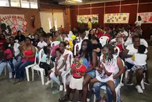 Niñas y niños de la UTS Potrero Grande rindieron homenaje a las madres