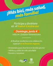 Este domingo, la Ciclovida celebra el Día Mundial de la Bicicleta