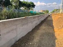 Megaobra Ampliación de la carrera 80 avanza con la fundición de vigas en el canal Nápoles