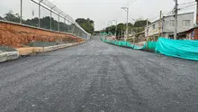 Megaobra Ampliación de la carrera 80 avanza con la fundición de vigas en el canal Nápoles