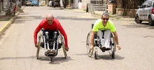 Para Ramón y Rafael correr es rodar con pasión