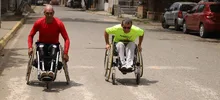 Para Ramón y Rafael correr es rodar con pasión