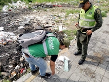 Identifican ocho infractores que disponían inadecuadamente sus residuos