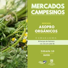 Calidad y buena atención este fin de semana en los ‘Mercados Campesinos’