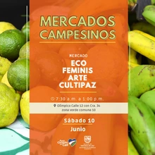 Calidad y buena atención este fin de semana en los ‘Mercados Campesinos’