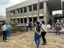 Como un espacio maravilloso vieron los padres de familia la construcción de la sede para la Institución Manuel María Mallarino
