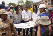Vicepresidenta Francia Márquez visitó la obra del Proyecto Bulevar de Oriente