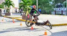 Programa Bicidestrezas se tomó el Bulevar del Río 