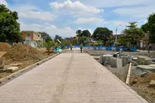 Bulevar de Oriente, en el corazón de Cali, y con el aval del Gobierno Nacional