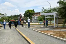 Bulevar de Oriente, en el corazón de Cali, y con el aval del Gobierno Nacional