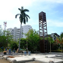 Elementos verticales en forma de obelisco anunciarán el Proyecto Integral Cristo Rey 