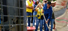 Alcaldía de Cali realizó traslado de árboles al Bulevar de Oriente