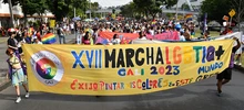 Masiva movilización en Cali por los derechos de la población LGBTIQ+