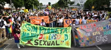 Masiva movilización en Cali por los derechos de la población LGBTIQ+