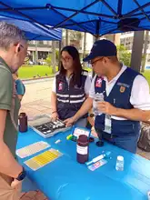Jornada educativa de salud ambiental en la Plaza de Cayzedo