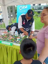Jornada educativa de salud ambiental en la Plaza de Cayzedo