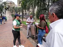 Jornada de educación ambiental en la Plaza de Cayzedo
