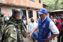Restablecido el orden público tras enfrentamientos entre la comunidad minera y el ejército en los Farallones de Cali