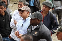 Restablecido el orden público tras enfrentamientos entre la comunidad minera y el ejército en los Farallones de Cali