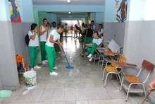 Estudiantes caleños piden a la ciudadanía cuidar el agua   