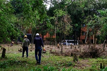 Avanza adecuación de terreno donde se construirá nuevo parque de huertas urbanas