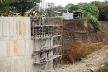Parque Pacífico levantó un muro de contención en la ribera del río Cali 