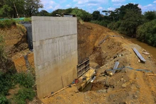 Parque Pacífico levantó un muro de contención en la ribera del río Cali 