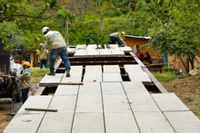 4000 placas de concreto serán instaladas en el Proyecto Integral Cristo Rey 