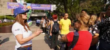 Cientos de jóvenes cumplieron con la cita a la primera jornada de inscripción de Todas y Todos a Estudiar Inglés