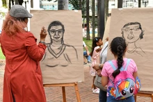 La Plaza de Cayzedo de Cali, epicentro de pintura urbana